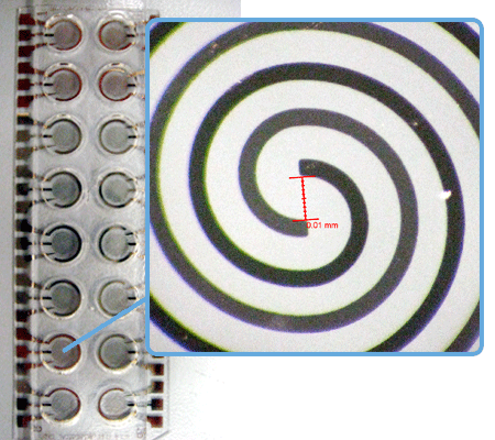 X-Loupe 现场照相显微镜 在教育研究业的应用 生物晶片的研究