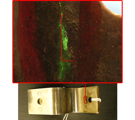 X-Loupe 现场照相显微镜 在非破坏性荧光检测应用